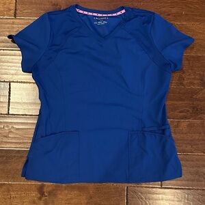 Heart Soul Royal Blue Short Sleeve Top